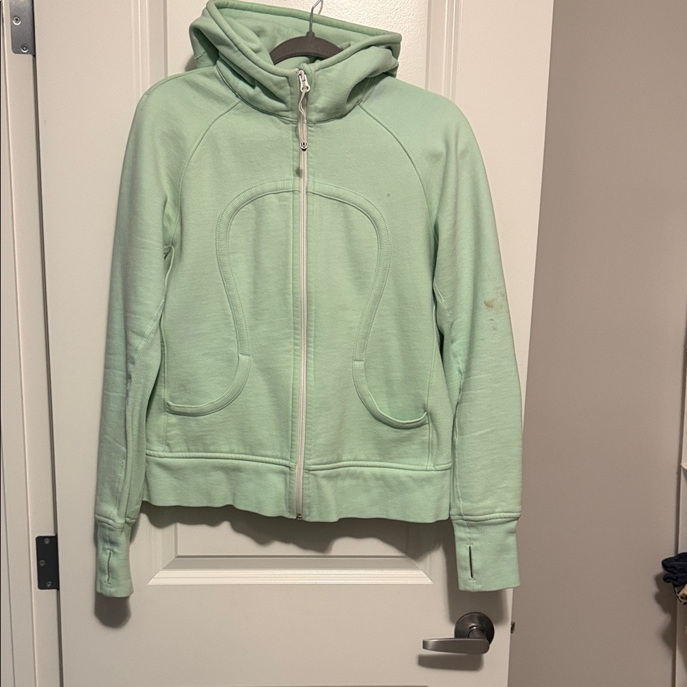 lululemon athletica Mint Green Hoodie